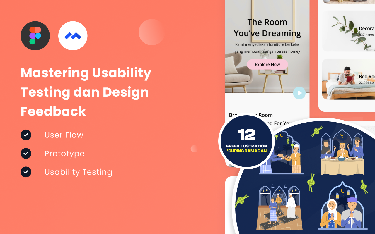 Kelas User Experience Design: Usability-Testing 101 di BuildWithAngga